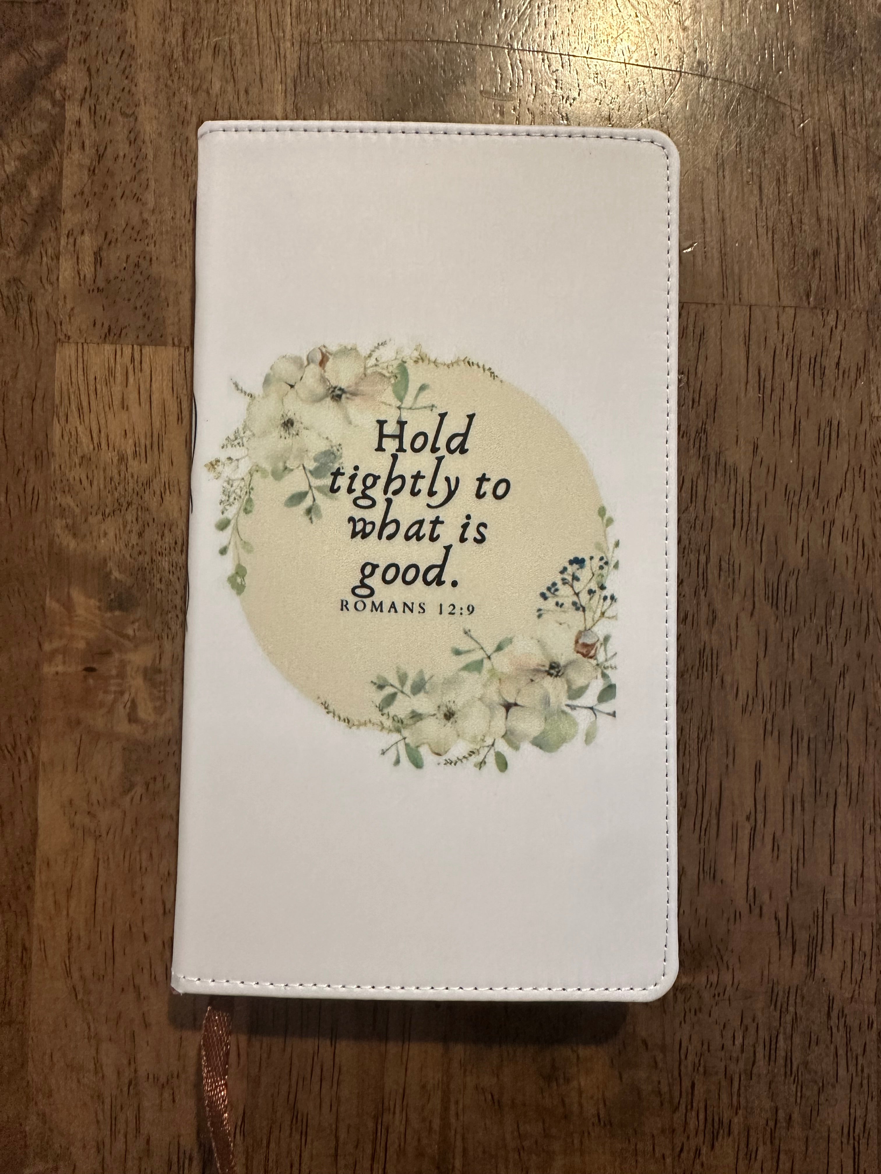 Faith inspired notebook